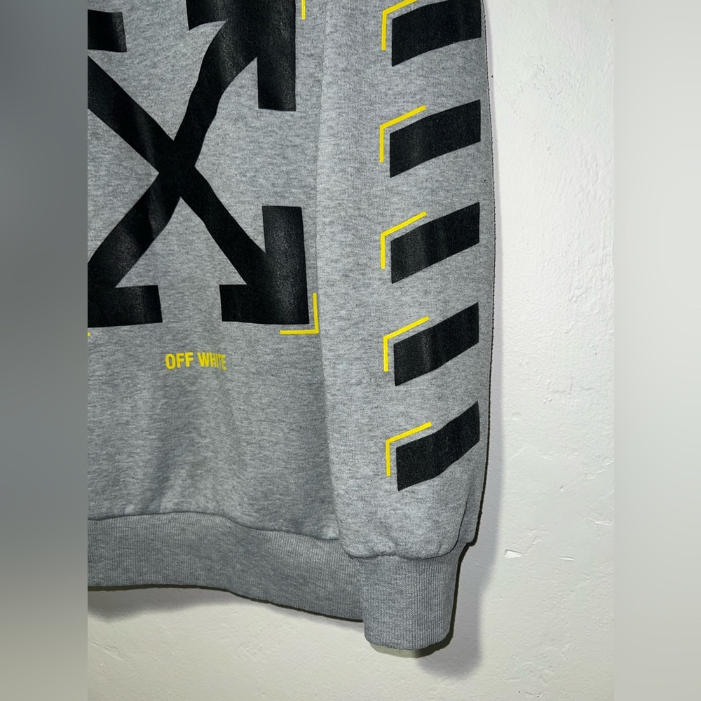 Off-White Gray Sweatshirt - Picture 5 of 9